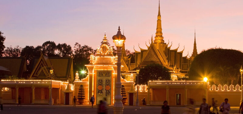 The capital Phnom Penh