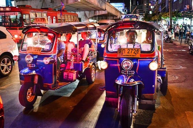 Nothing symbolizes transportation in Bangkok better than tuk-tuks