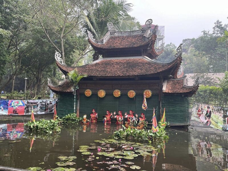 Water puppet shows at the Hanoi Museum of Ethnology