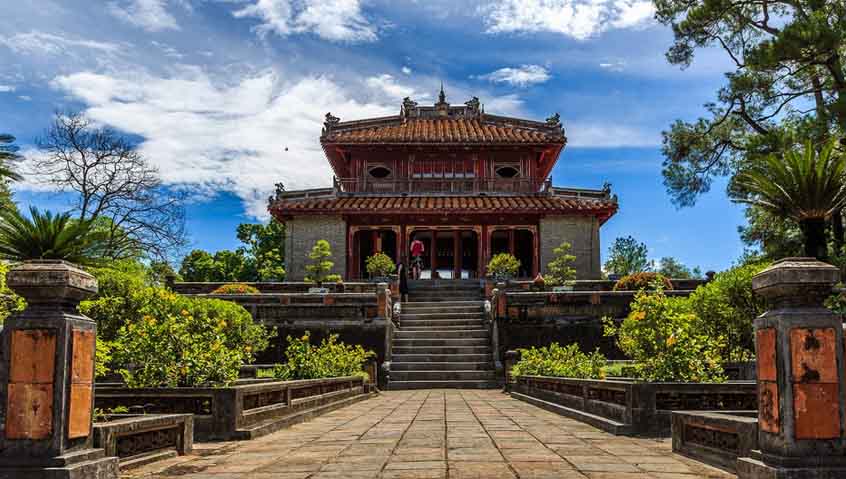 Minh Mang Mausoleum in Hue