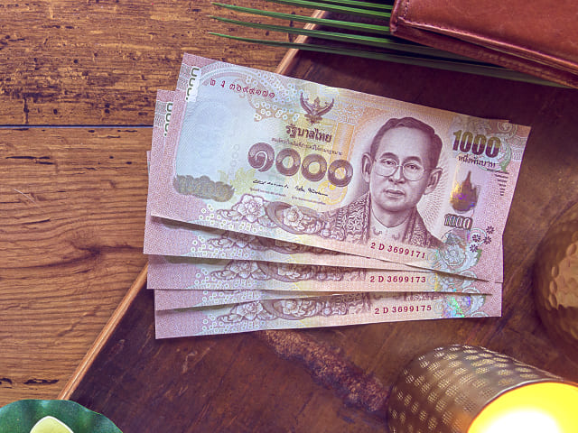 The Thai baht is the currency used in Thailand.