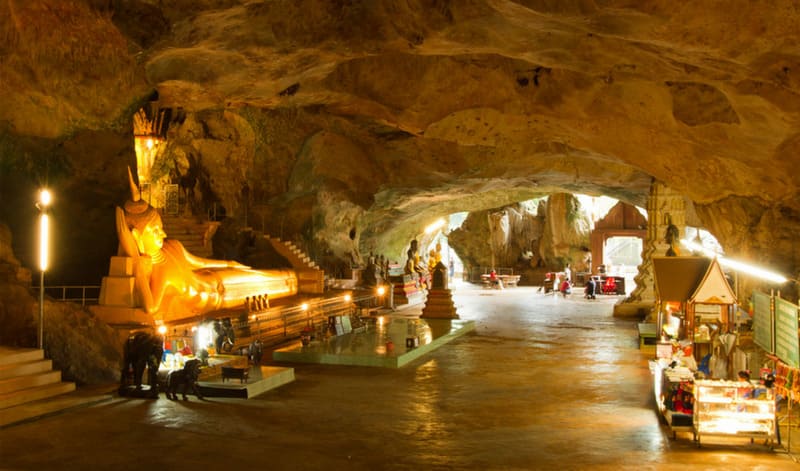 The Buddha Cave at Wat Suwan Kuha