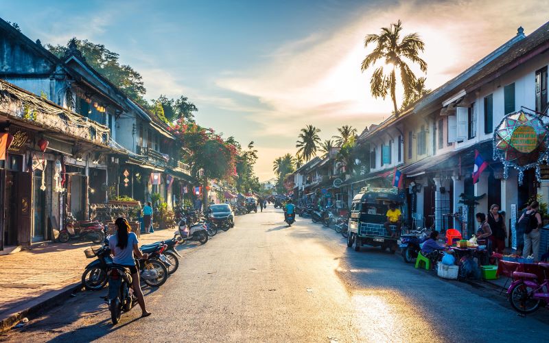 Luang Prabang is an affordable destination in Laos