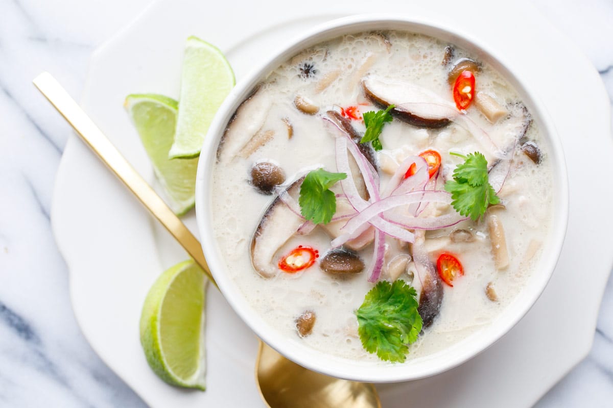 Tom Kha Gai (Thai chicken soup)