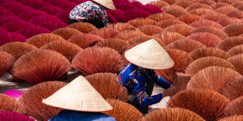 The conical hat – nón lá in Vietnamese