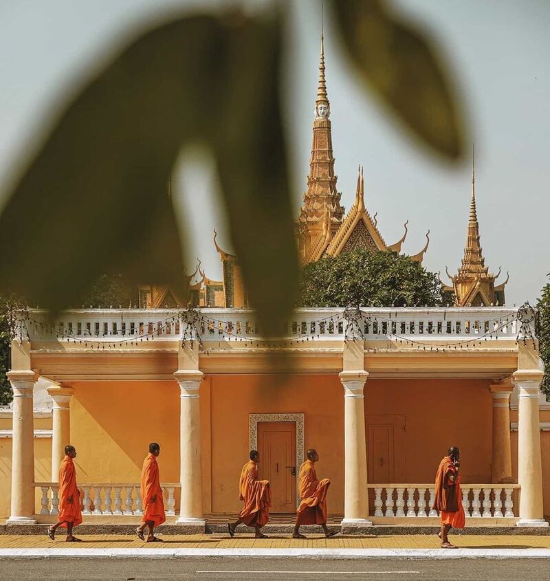 The capital Phnom Penh 