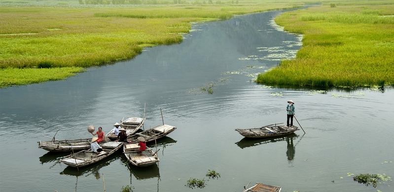 Boat Ride in Tam Coc