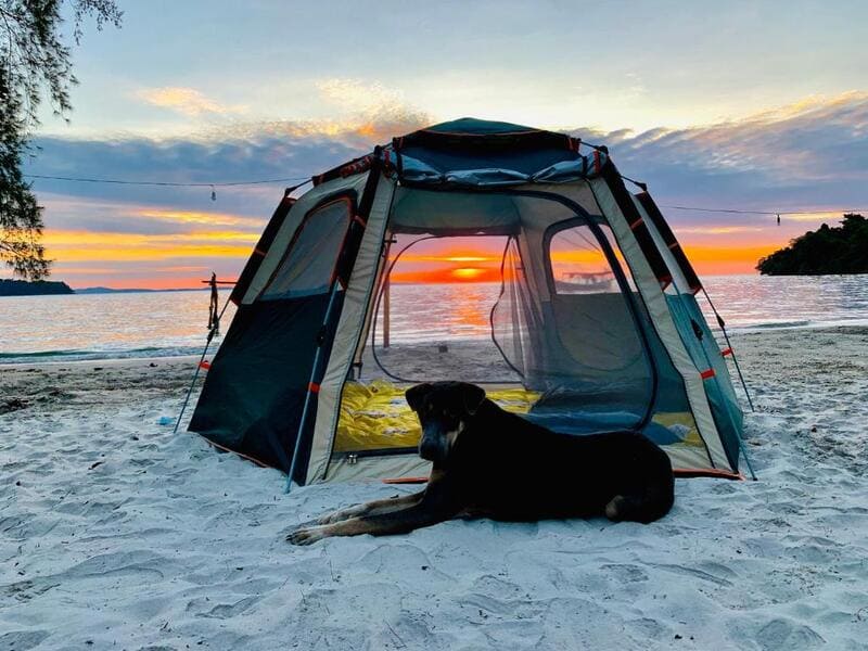 camping en koh ta kiev
