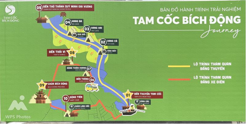 itinerario tam coc