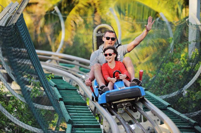 juego de alpine coaster en bana hills