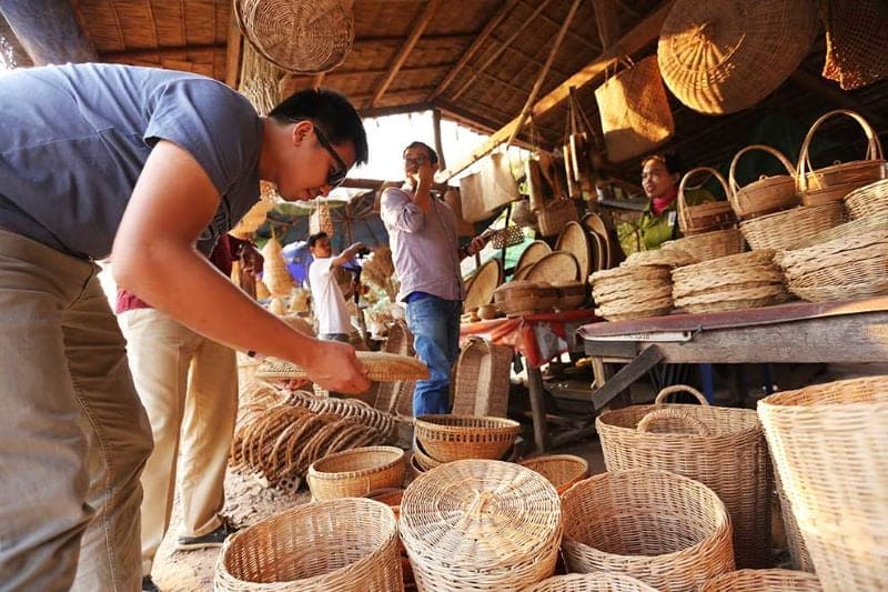 Cambodian basket 