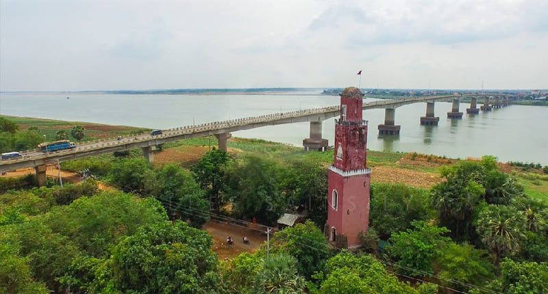 The old French lighthouse in Kampong Cham