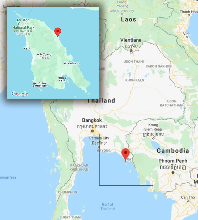 Koh Chang Map