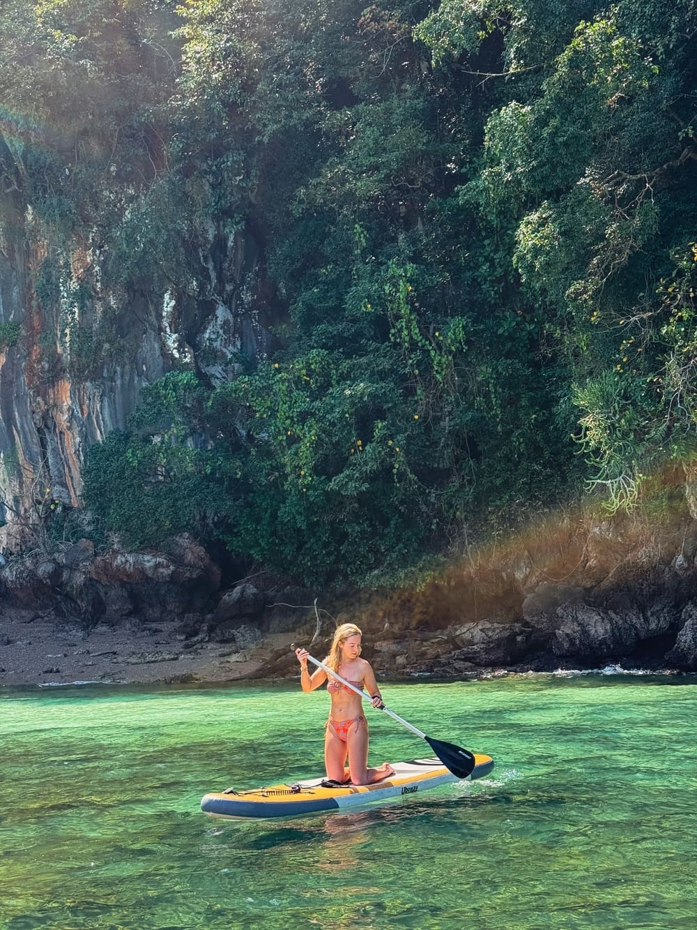 kayaking in krabi, thailand