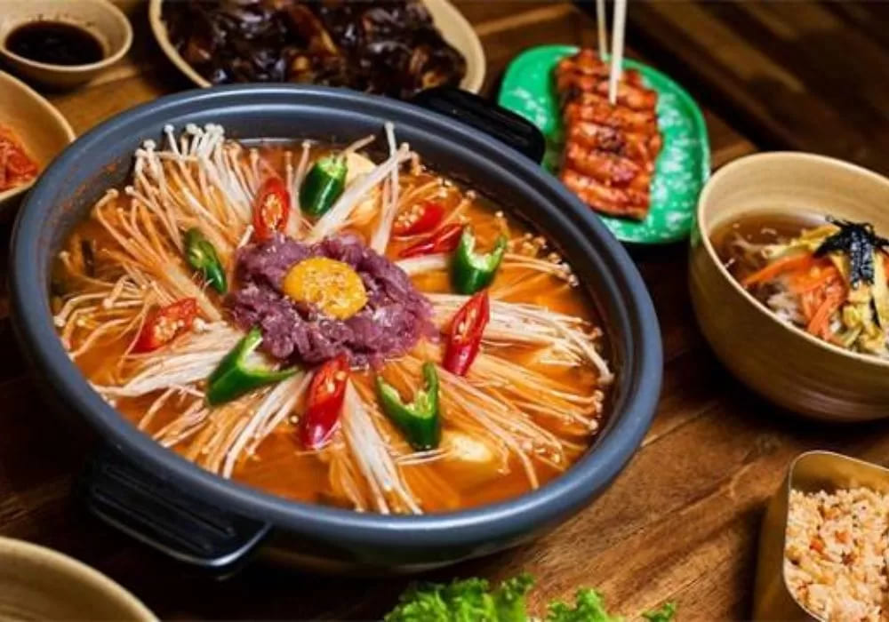 kim chi hot pot