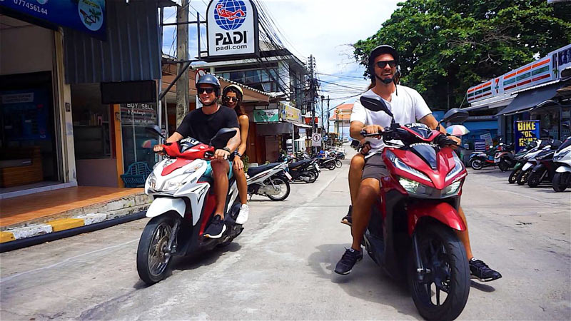 Koh Phangan Scooter