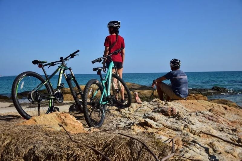 Freedom to explore Koh Samet by bike or scooter