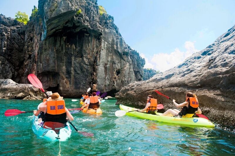 Kayaking at Ang Thong National Park