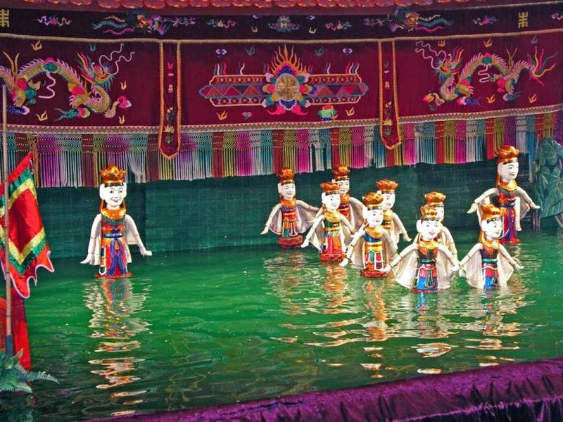 lago hoan kiem - marioneta de agua
