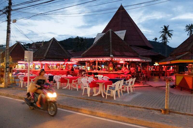 vida nocturna de koh samui