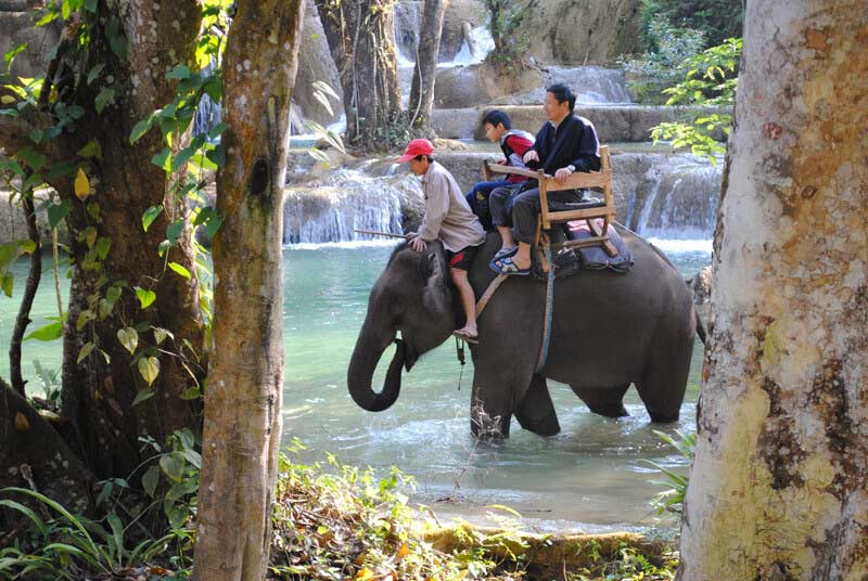 Luang Prabang waterfall