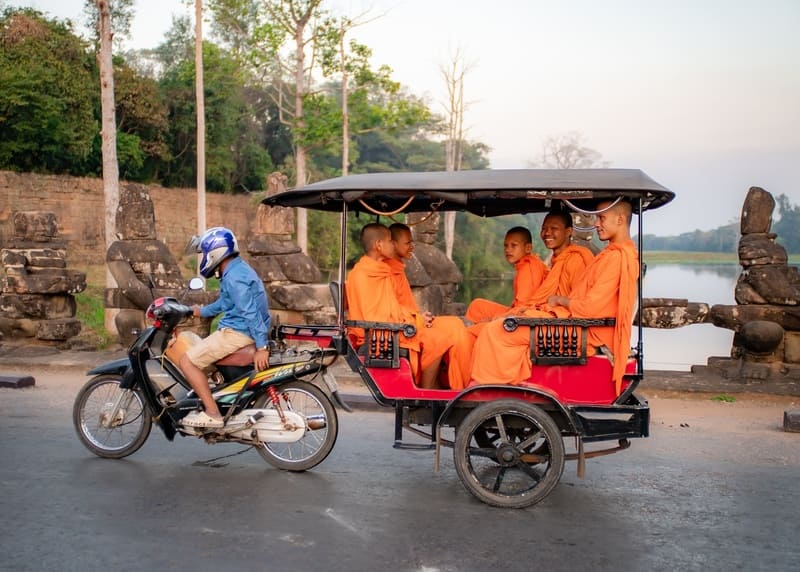 llegar a angkor thom