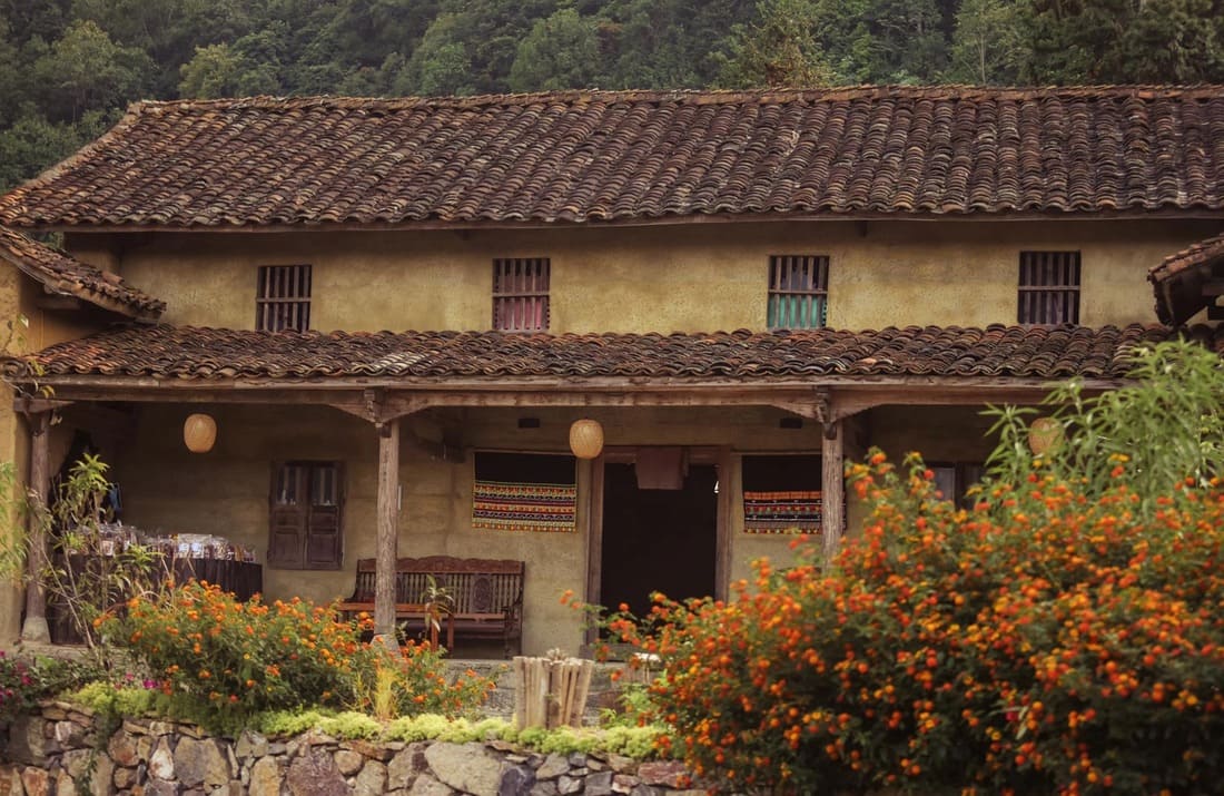 aldea de lo lo chai - ha giang - casa antigua