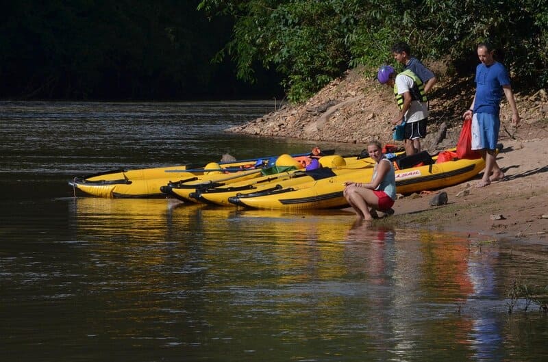 kayak en luang namtha