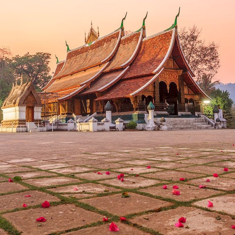 templo en luang prabang