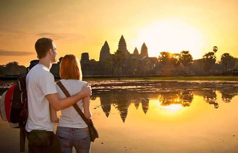 luna de miel en camboya