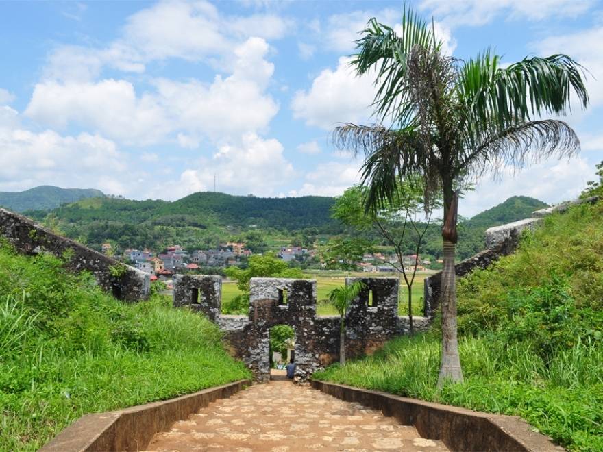 The Mạc Dynasty citadel ruins in Lạng Sơn