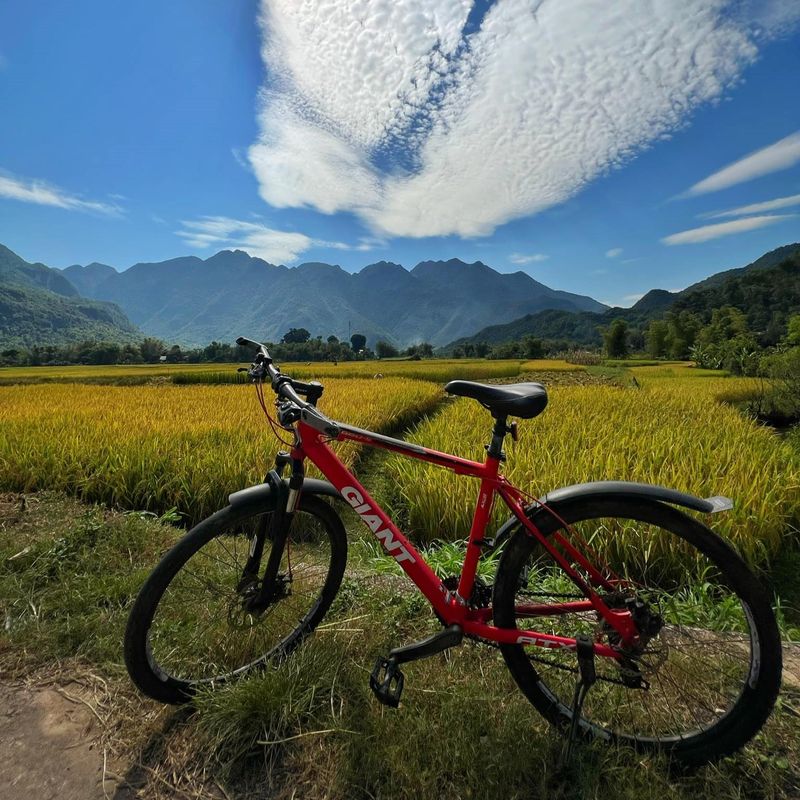 mai chau y pu luong en bicicleta