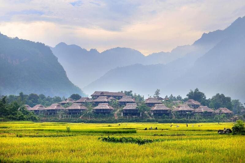 The iconic landscape of Mai Chau