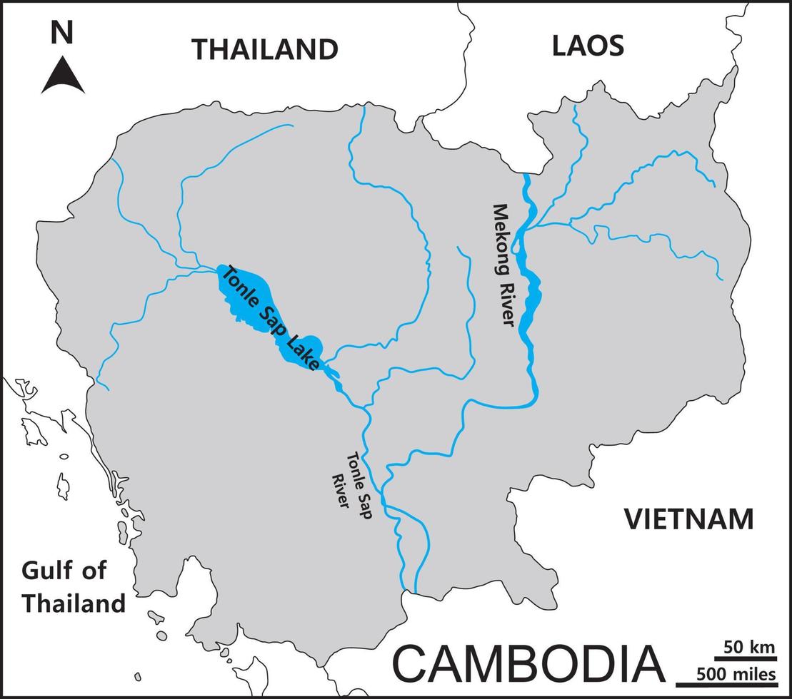 The particularity in the flow of the Great Lake of Cambodia