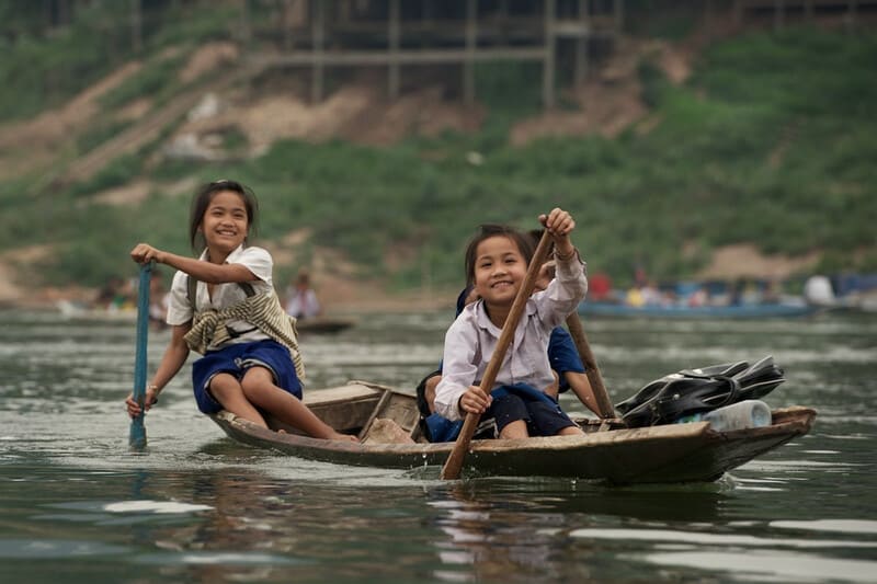 The Mekong Delta in Vietnam is renowned for its friendly and hospitable residents