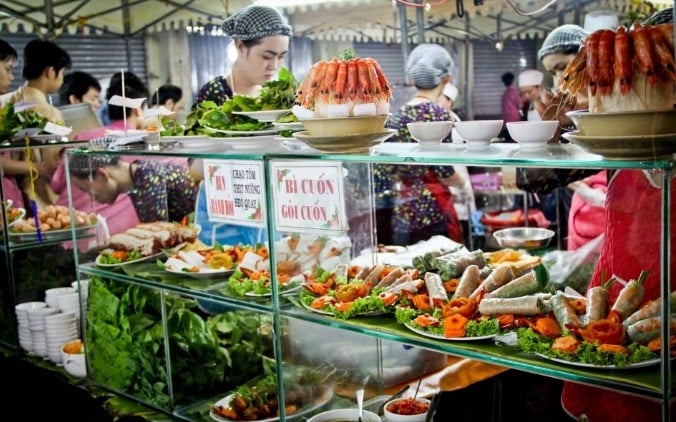 mercado ben thanh comida vietnamtia