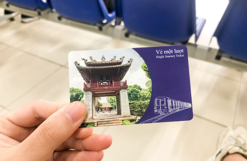 metro hanoi - boleto