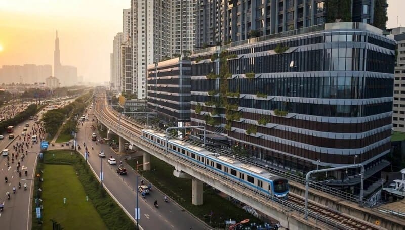 metro ho chi minh - paisaje