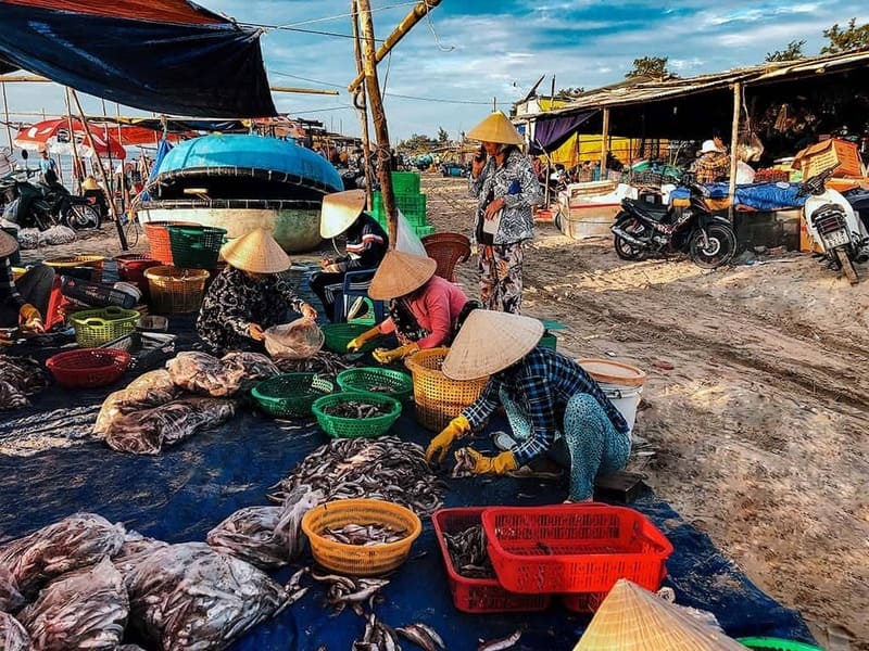 The local market is the best way to observe authentic local daily life