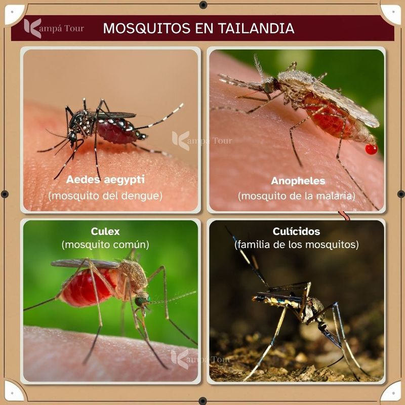 mosquitos en tailandia