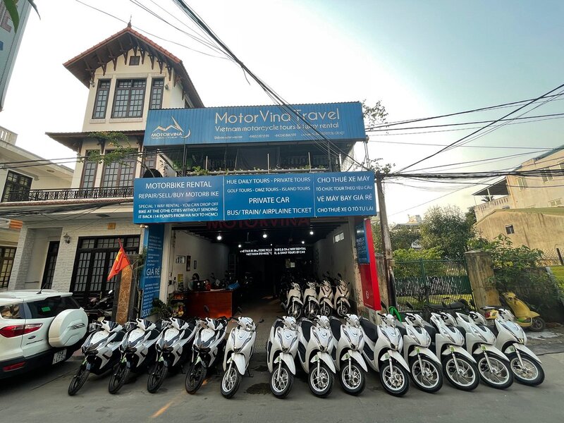 Motorvina is present anywhere in Central Vietnam