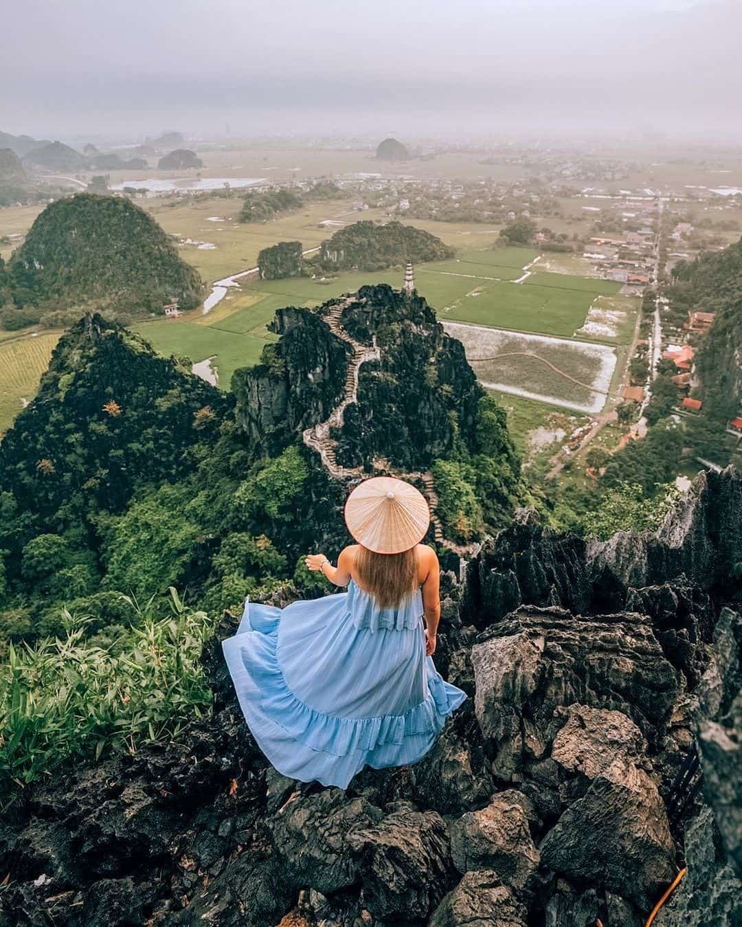 The peak of Mount Mua, the famous spot for photography