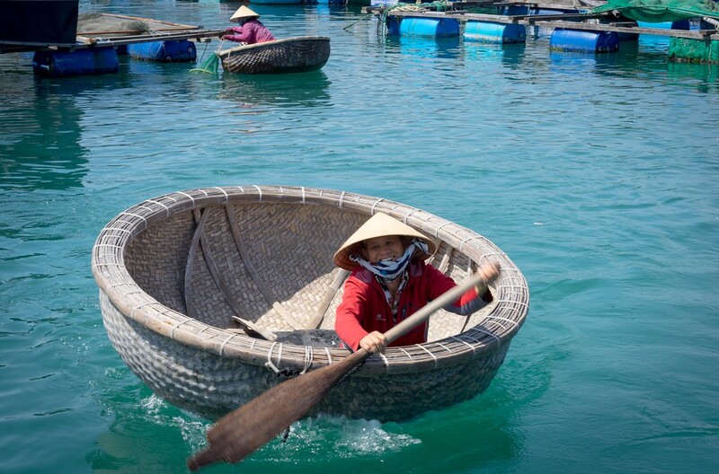 The Basket Boat in Nha Trang