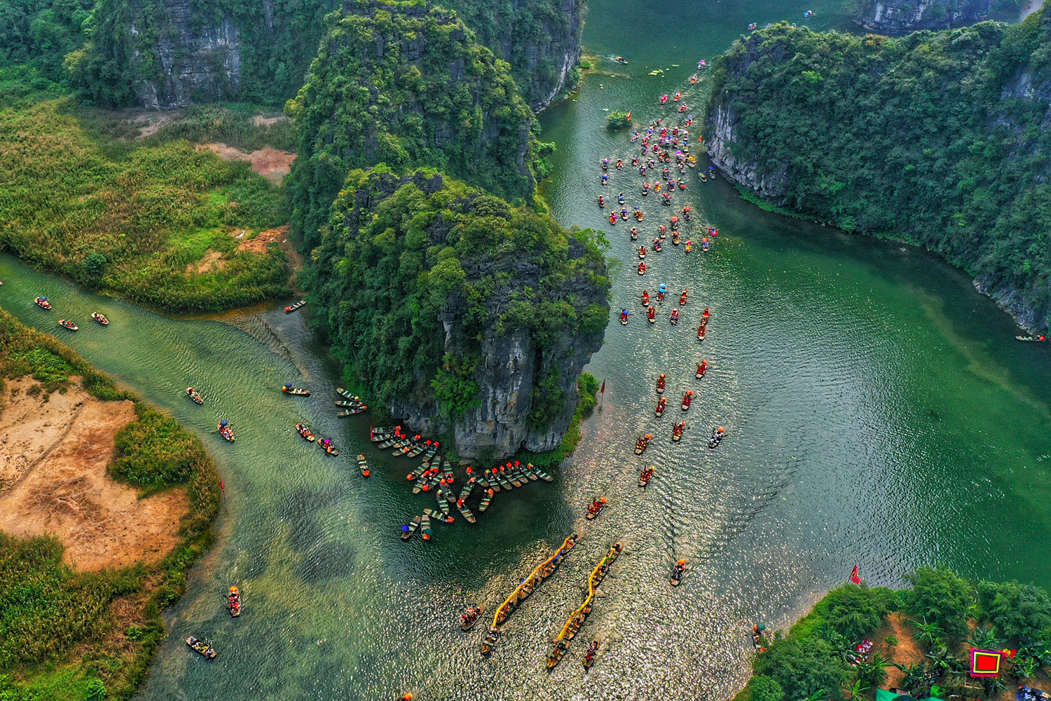 A local festival held in Ninh Binh, the land of Halong Bay