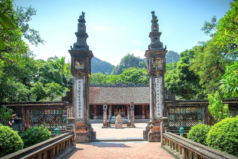 The king's temple in Hoa Lu