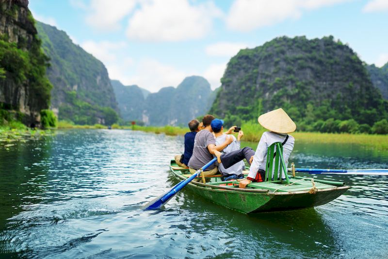 Tam Coc boat ride