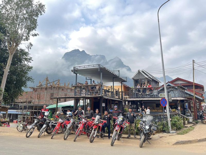 nong khiaw viaje en moto