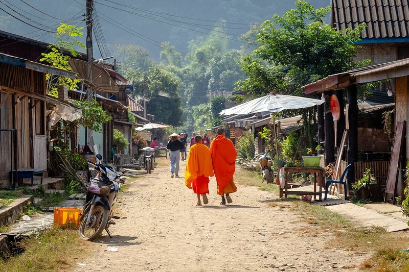 nong khiaw aldeas locales