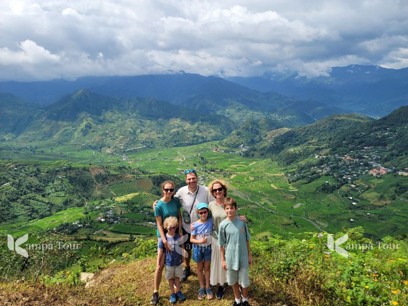 viaje a sapa con niños