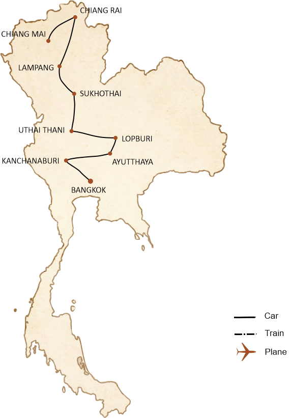[col-img15] northern thailand 14 days itinerary